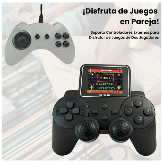 Consola de Juegos Portátil S10 de 520 Juegos con Control adicional